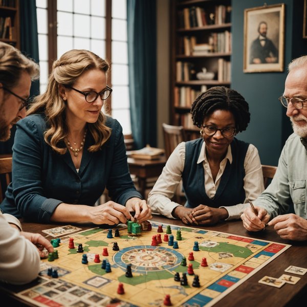 Comment organiser une soirée de jeux de société avec un thème historique?