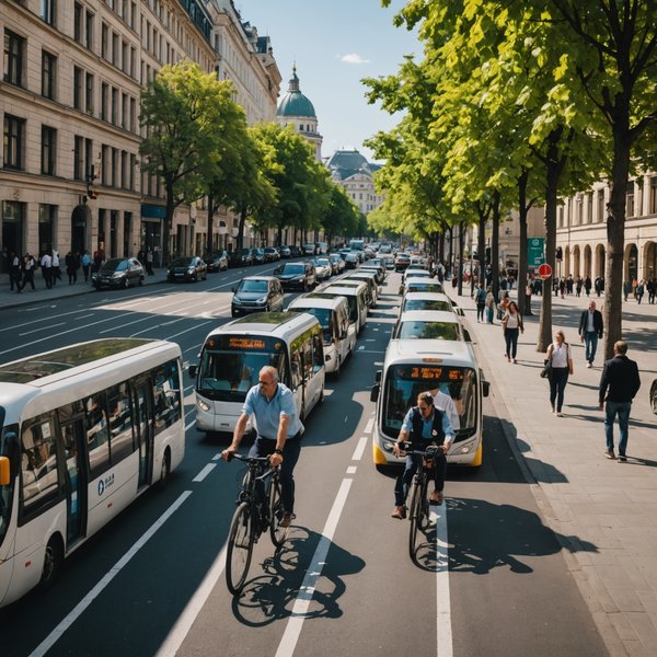 Quels sont les meilleurs moyens de promouvoir la mobilité douce dans une ville, avec des idées de projets et de sensibilisation ?